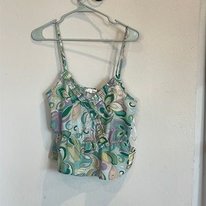 Paisley print cute top